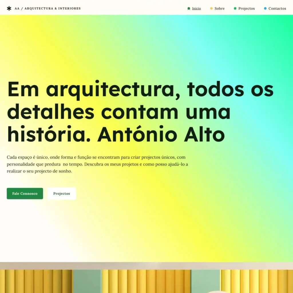 Arquitecto antonio alto website modelo omeusite pt